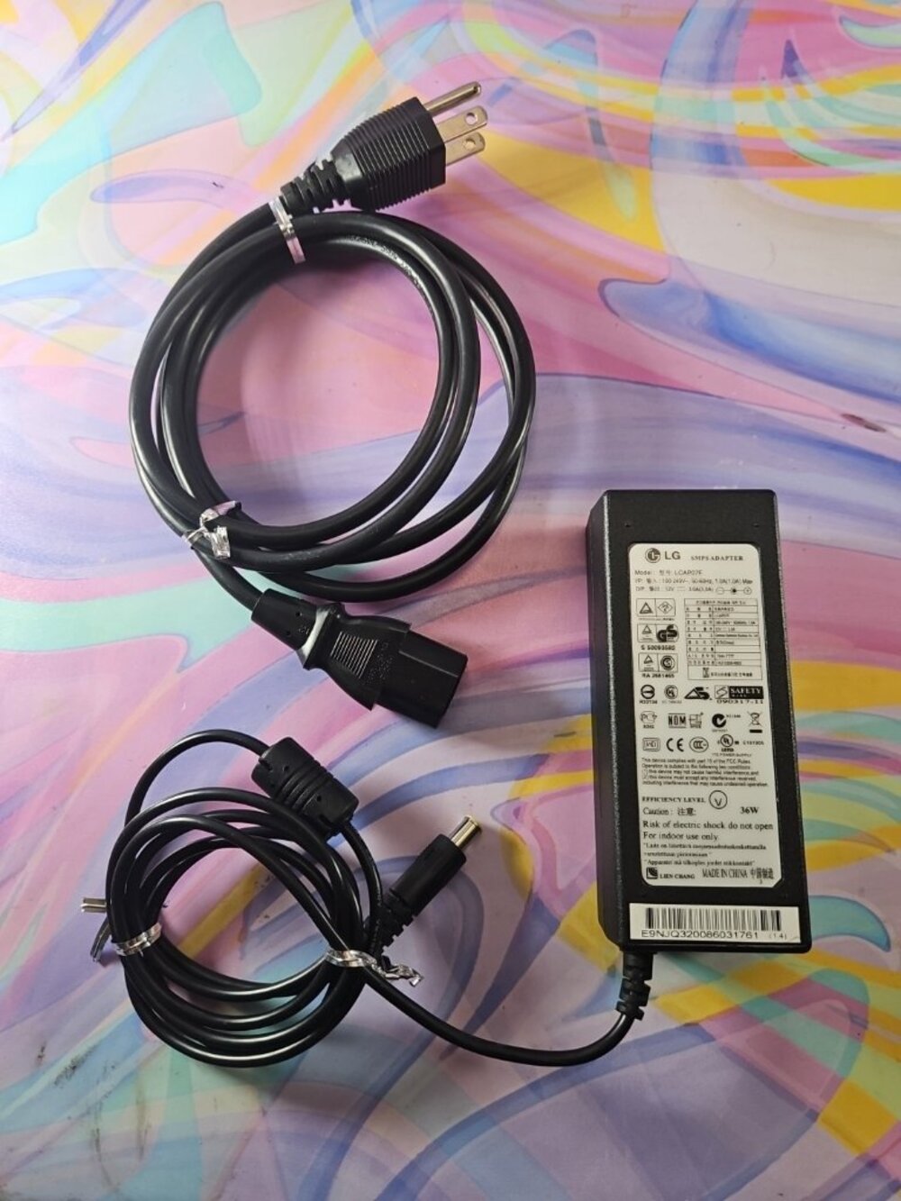 LG OEM Power Supply LCAP07F AC Adapter 12 V 3.0A